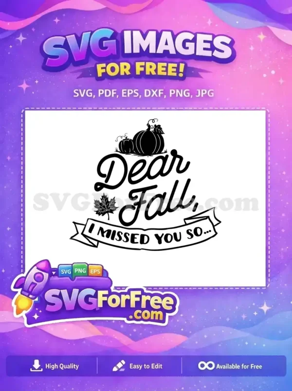 Free black pumpkins Free maple leaf banner Fall Thanksgiving Quotes Free SVG