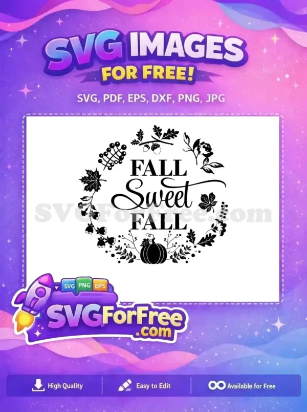 Free Sweet Free Wreath Fall Thanksgiving Quotes Free SVG Free Sweet Free Wreath Fall Thanksgiving Quotes Free SVG