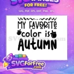 Free Black Favorite Free Acorns Fall Thanksgiving Quotes Free SVG - Instant Download