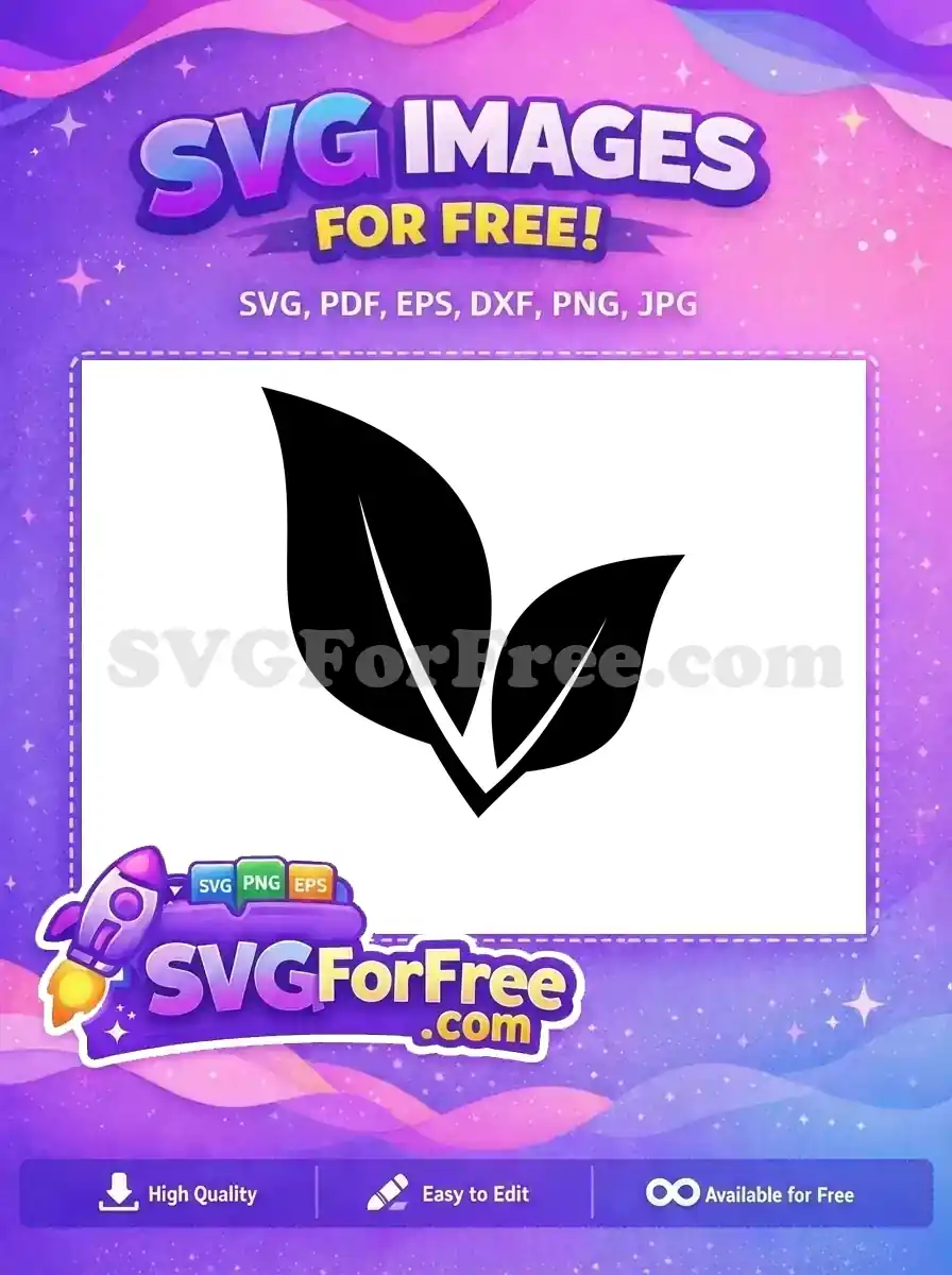 Free Simple Black Leaves Free Autumn Foliage Fall Thanksgiving Quotes Free SVG