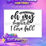 Free Gourd Quote Free Fall Script Thanksgiving Free SVG - Instant Download