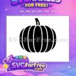 Free Black Pumpkin Silhouette Free Autumn Harvest Fall Thanksgiving Quotes Free SVG - Instant Download