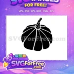 Free Black Pumpkin Free Fall Gourd Thanksgiving Quotes Free SVG - Instant Download