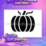 Free Black Pumpkin Free Harvest Decor Fall Thanksgiving Quotes Free SVG - Instant Download