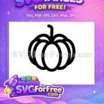 Free Outline Pumpkin Free Autumn Harvest Fall Thanksgiving Quotes Free SVG 2 - Instant Download
