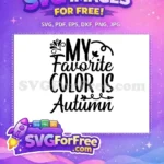 Free Black Text Free Leaf Swirl Fall Thanksgiving Quotes Free SVG - Instant Download