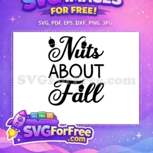 Free Black Acorns Free Nuts About Fall Quote Free SVG