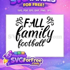 Free Black Script Free Football Fall Thanksgiving Quote Free SVG