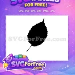 Free Leaf Silhouette Free Autumn Quotes Thanksgiving Free SVG - Instant Download