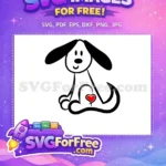 Free Happy Free Red Heart Family Quotes SVG Free SVG - Instant Download