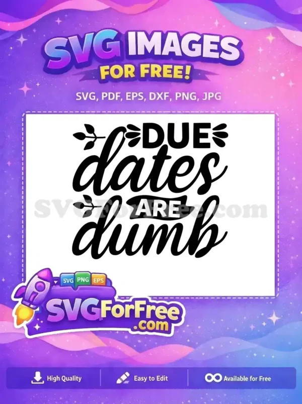 Free Pregnancy Humor Free Leafy Script Family Quotes Free SVG