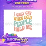 Free Sarcastic Pastel Quote Free Groovy Bubbly Font Family Sayings Free SVG - Instant Download