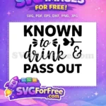 Free Drinking Humor Free Funny Party Family Quotes Free SVG - Instant Download