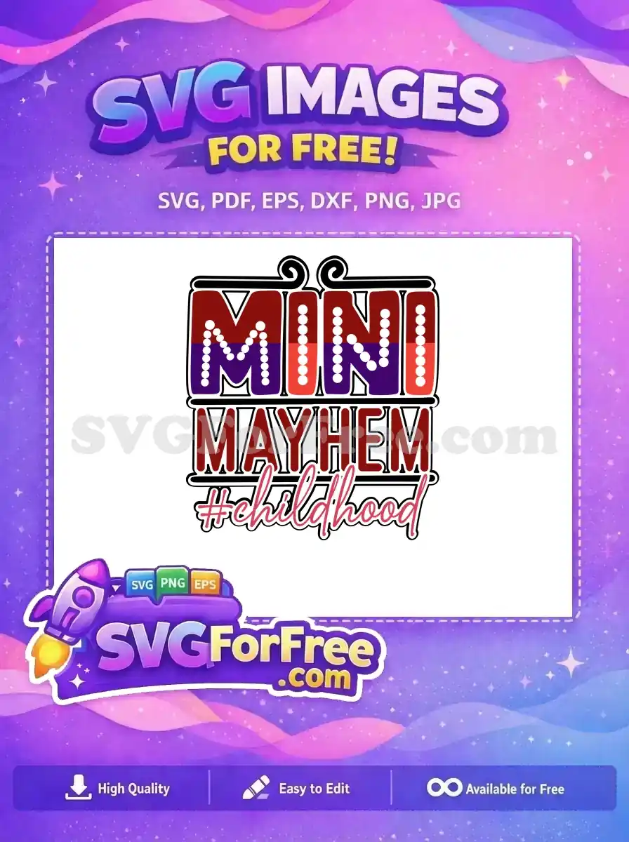 Free Dotted Mayhem Free Childhood Family Quotes Free SVG