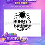 Free Mommy's Sunshine Free sun arrow Family Quote Free SVG - Instant Download