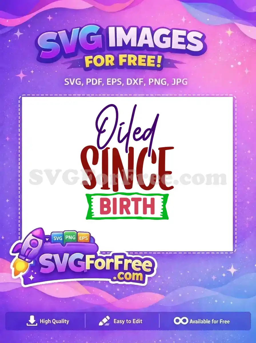 Free Purple Script Oiled Free Maroon Pink Banner Family Humor Free SVG