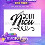 Free NICU OUT Quote Free Princess Slipper Family Quotes Free SVG - Instant Download
