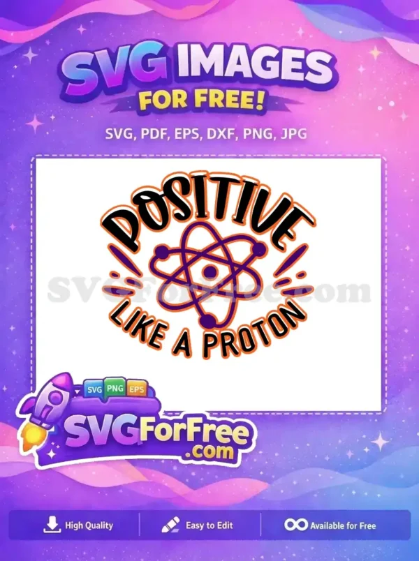 Free Positive Text Free Purple Atom Family Quotes Free SVG Free Positive Text Free Purple Atom Family Quotes Free SVG