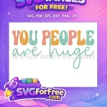 Free Bubbly Colorful Free Mint Script Family Quotes Free SVG - Instant Download