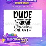 Free Sunglasses Free Hearts Funny Family Quote Free SVG - Instant Download
