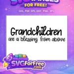 Free Cute Heart Free Black Cursive Family Quotes Free SVG - Instant Download