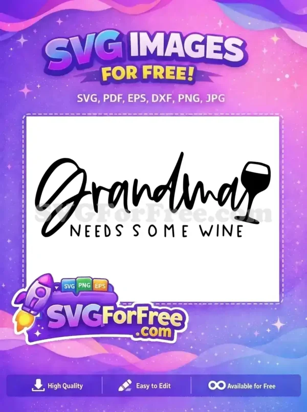 Free Black Grandma Wine Free Funny Quote Family Saying Free SVG Free Black Grandma Wine Free Funny Quote Family Saying Free SVG