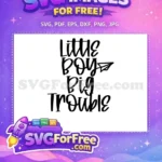 Free Boy Trouble Free black plane Family Quotes Free SVG - Instant Download
