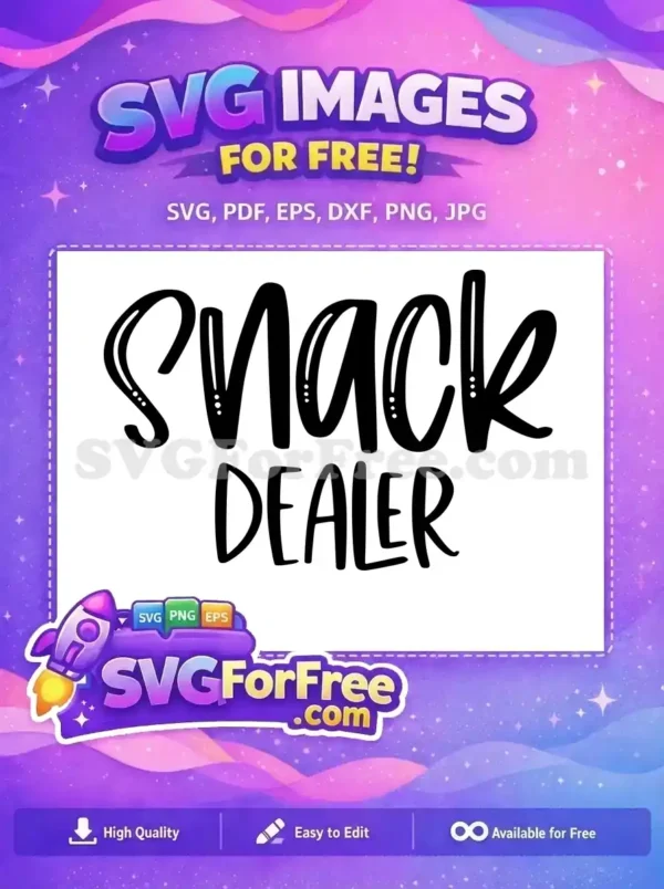 Free Bubbly Black Font Free Snack Dealer Quote Family Quotes Free SVG