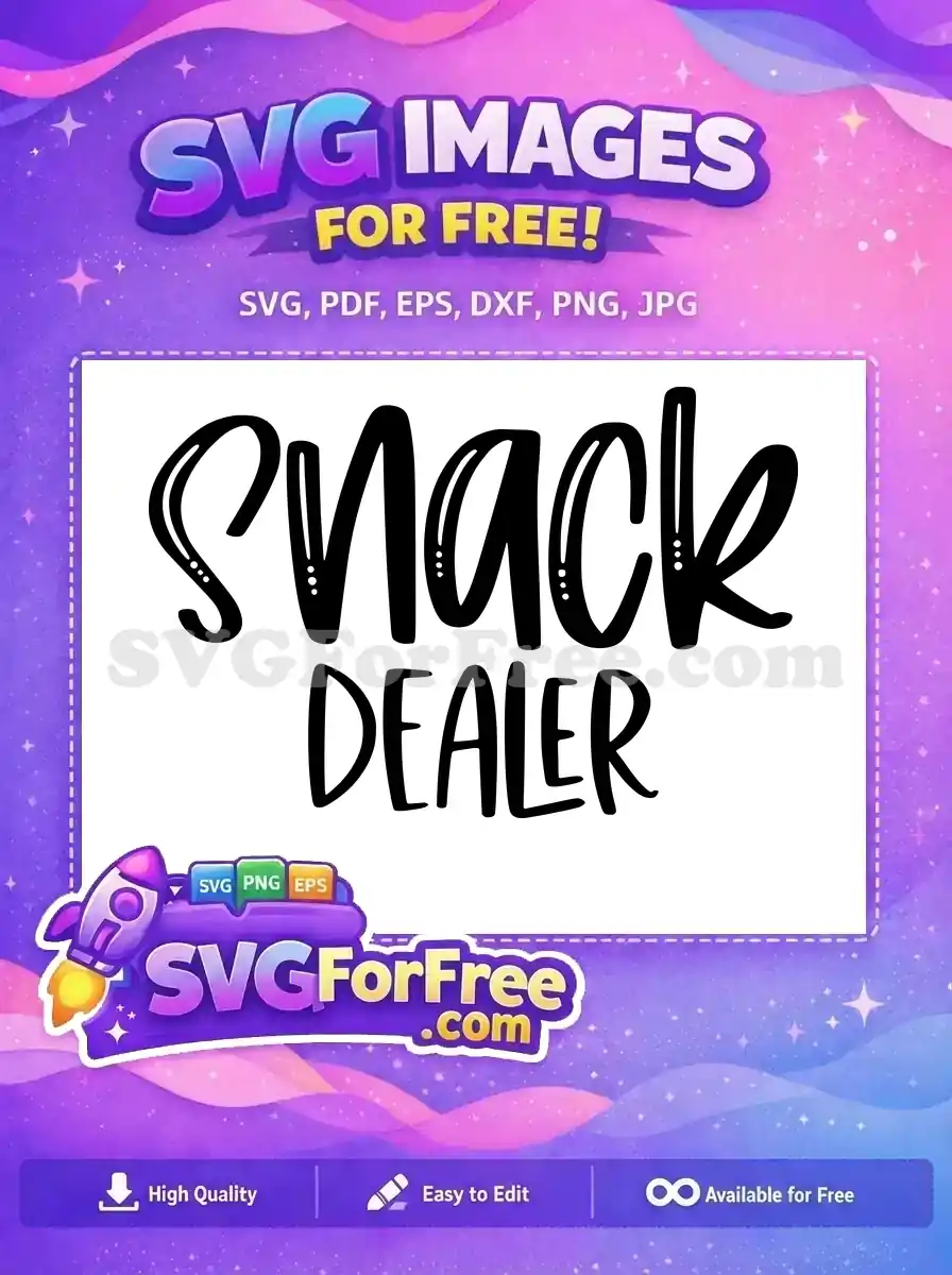 Free Bubbly Black Font Free Snack Dealer Quote Family Quotes Free SVG