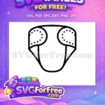 Free Baby Diaper Free Nappy Outline Family Icon Free SVG - Instant Download