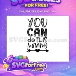 Free Heart Accents Free Mommy Message Motherhood Inspiration Free SVG - Instant Download