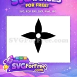 Free Black Flower Free White Center Louis Vuitton Free SVG - Instant Download