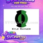 Free Green Black Lantern Free Kyle Rayner DC Free SVG - Instant Download