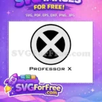Free X-Men Icon Free Professor X Marvel Free SVG - Instant Download