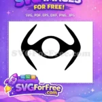 Free Angular Black Emblem Free Aggressive Villain Icon Transformers Decepticon Free SVG - Instant Download