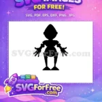 Free Tin Man Silhouette Free Wizard of Oz Movie Free SVG - Instant Download