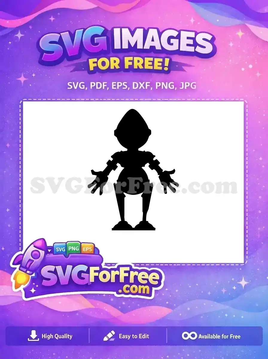 Free Tin Man Silhouette Free Wizard of Oz Movie Free SVG