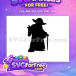 Free Pointing Fingers Free Holding Cane Star Wars Free SVG - Instant Download