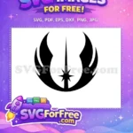 Free Jedi Order Free Symbol Star Wars Free SVG 1 - Instant Download