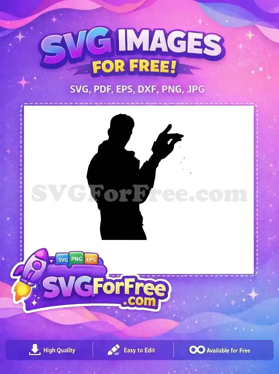 Free Sprinkling Hand Pose Free Famous Chef Action Salt Bae Free SVG