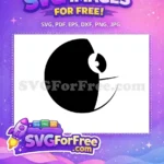 Free Monochrome Outline Free SciFi Icon Star Wars Death Star Free SVG - Instant Download