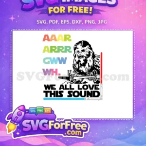 Free Black Chewbacca Free Roar Sound Star Wars Free SVG Free Black Chewbacca Free Roar Sound Star Wars Free SVG