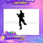 Free Arms Raised Free Dancing Pose Fortnite Free SVG - Instant Download