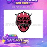 Free Red Horned Free Dark Side Darth Maul Free SVG - Instant Download