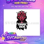 Free Red Darth Maul Free Horned Villain Star Wars Free SVG - Instant Download