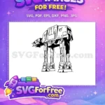 Free Cartoon Silhouette Free Dark Movie Character Free SVG - Instant Download