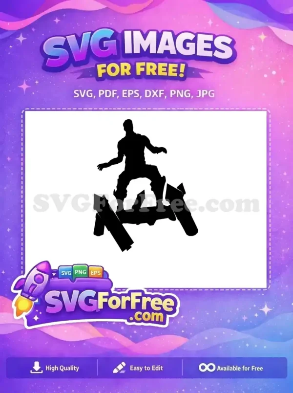 Free Movie Character Silhouette Free Series One Free SVG