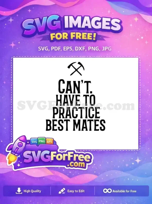 Free Pickaxe Detail Free Best Mates Detail Coal Mine Free SVG