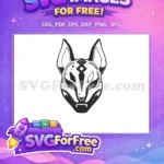 Free Sharp Features Free Geometric Mask Fortnite Free SVG - Instant Download