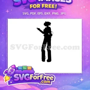Free Black Silhouette Free Simple Character Movie Free SVG